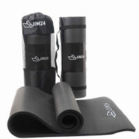 Yogamat extra dik 15mm - Zwart